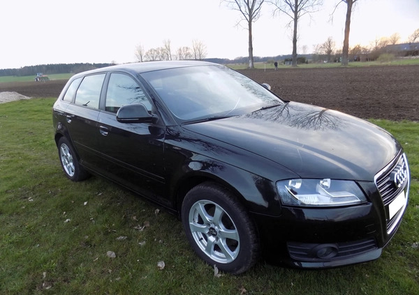 Audi A3 cena 26900 przebieg: 164000, rok produkcji 2010 z Szprotawa małe 407